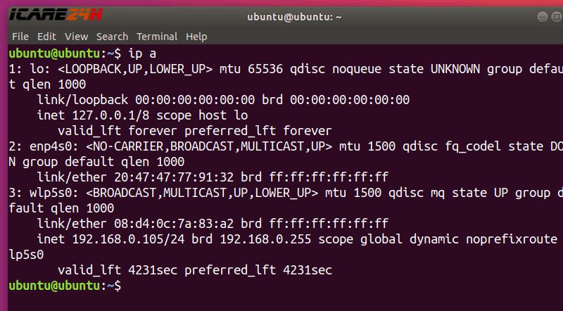 Ipv6 đã vô hiệu hóa Ubuntu