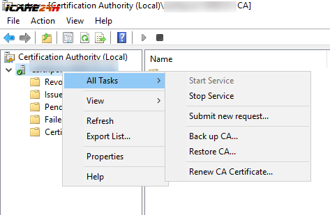 Cách gia hạn chứng chỉ Root CA trên Microsoft Active Directory Enterprise -4
